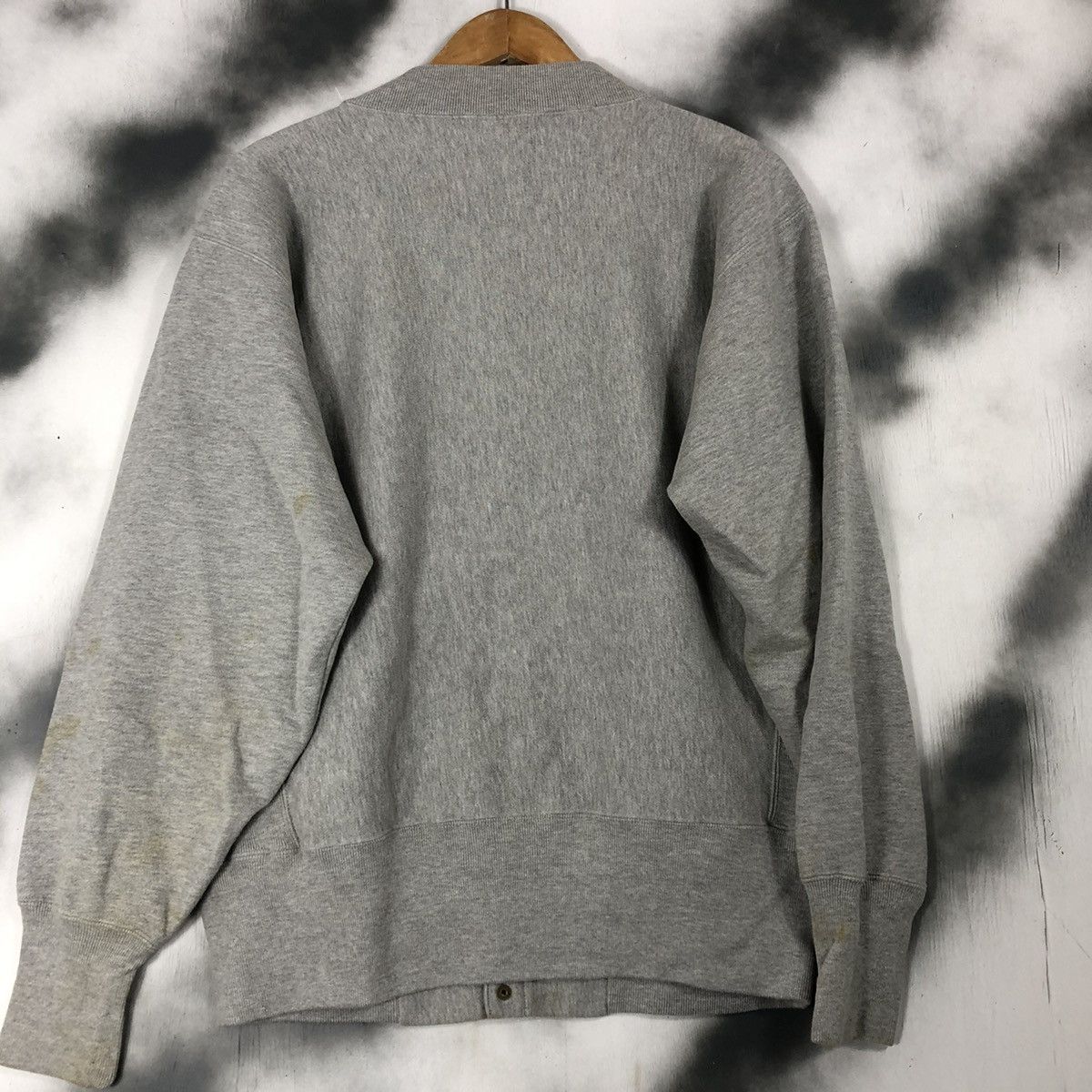 Champion × Vintage CHAMPION REVERSE WEAVE BUTTON UP SWEATSHIRT Size US XL / EU 56 / 4 - 7 Thumbnail