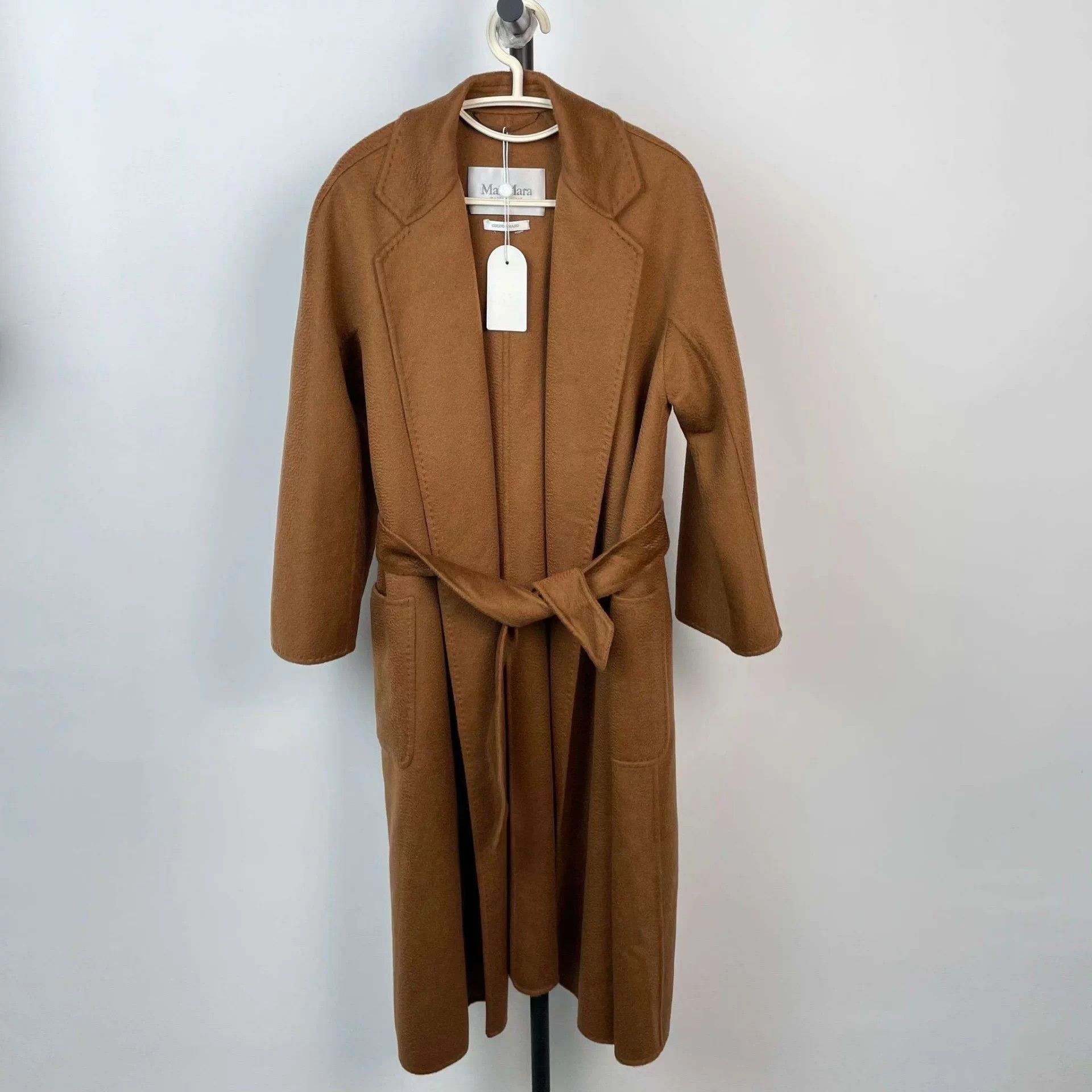 Max Mara MAXMARA cashmere coat camel 34 labbro Size XS / US 0-2 / IT 36-38 - 1 Thumbnail
