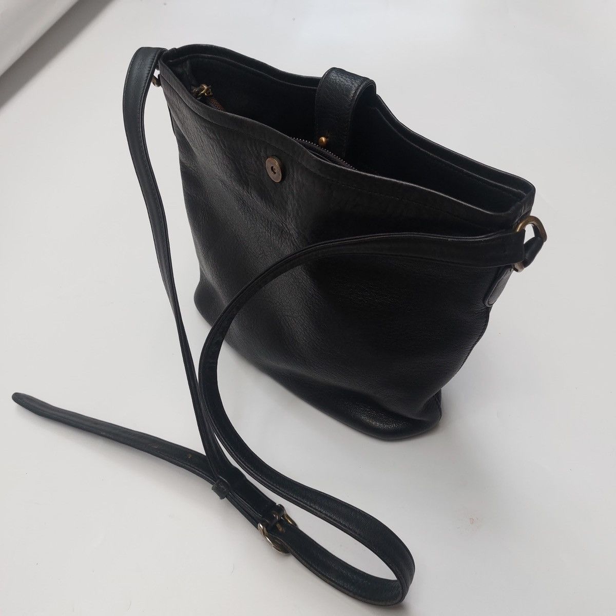 Leather × Margaret Howell Margaret Howell Leather Sling / Crossbody bag Size ONE SIZE - 3 Thumbnail