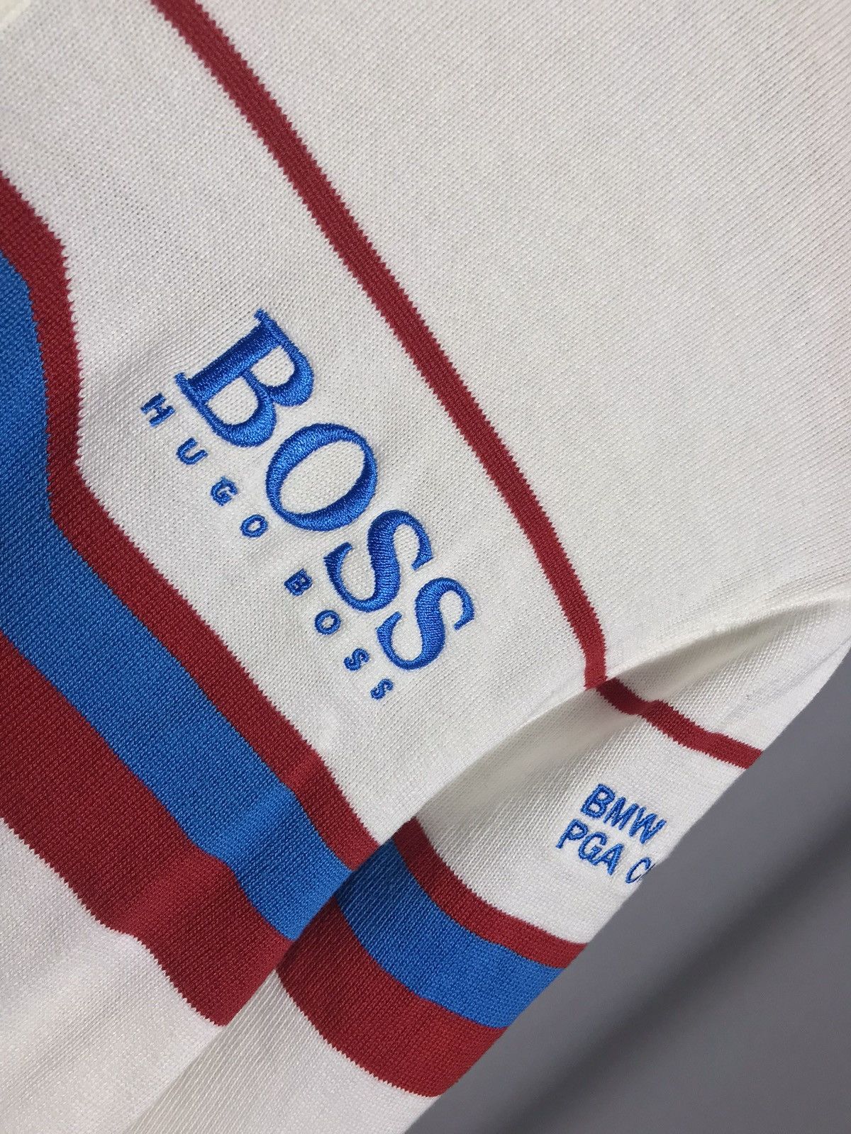 BMW × Hugo Boss × Sports Specialties Hugo Boss Golf BMW PGA Championship 1/4 Zip Sweater Pullover Size US L / EU 52-54 / 3 - 4 Thumbnail