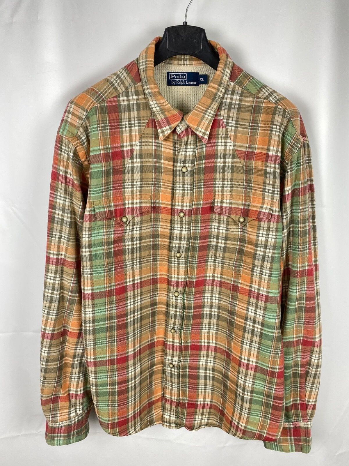 Polo Ralph Lauren Polo Ralph Lauren Plaid Warm Heavy Shirt size XL Size US XL / EU 56 / 4 - 1 Thumbnail