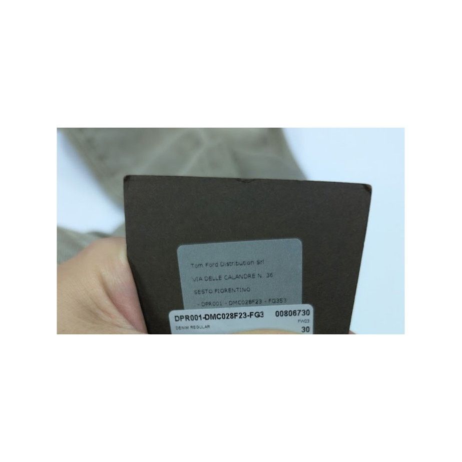 Tom Ford o1rshd1 Denim Jeans in Khaki Size US 30 / EU 46 - 24 Thumbnail