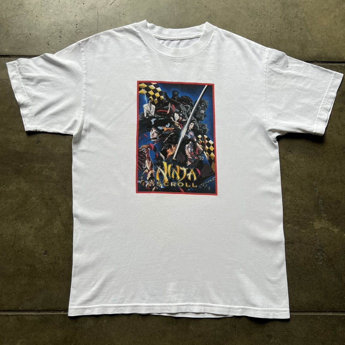 Cartoon Network VTG ‘00s Ninja Scroll Manga Anime Tee Shirt Akira Evangelion Size US M / EU 48-50 / 2 - 1 Thumbnail