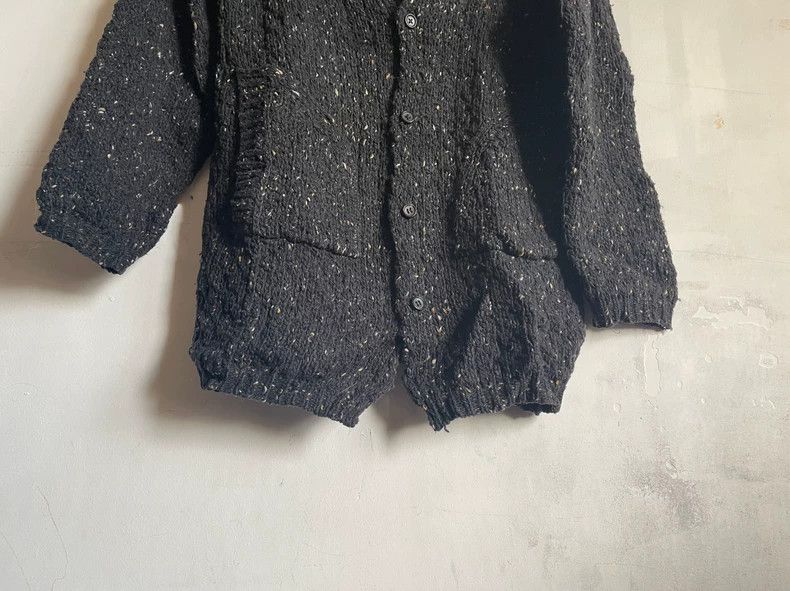 Y's Y's Variegated wool lapel long-sleeve loose casual knit ca Size US M / EU 48-50 / 2 - 3 Thumbnail