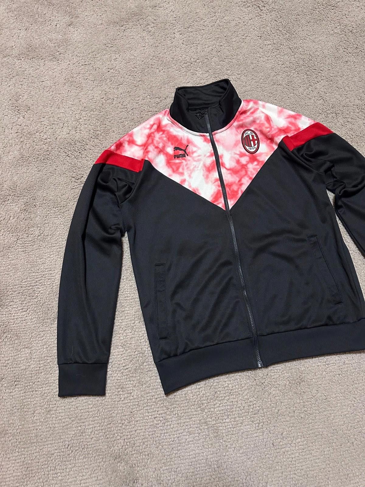 Puma Puma Ac Milan 2021/22 Football Soccer Track Jacket Sz M Size US M / EU 48-50 / 2 - 2 Thumbnail