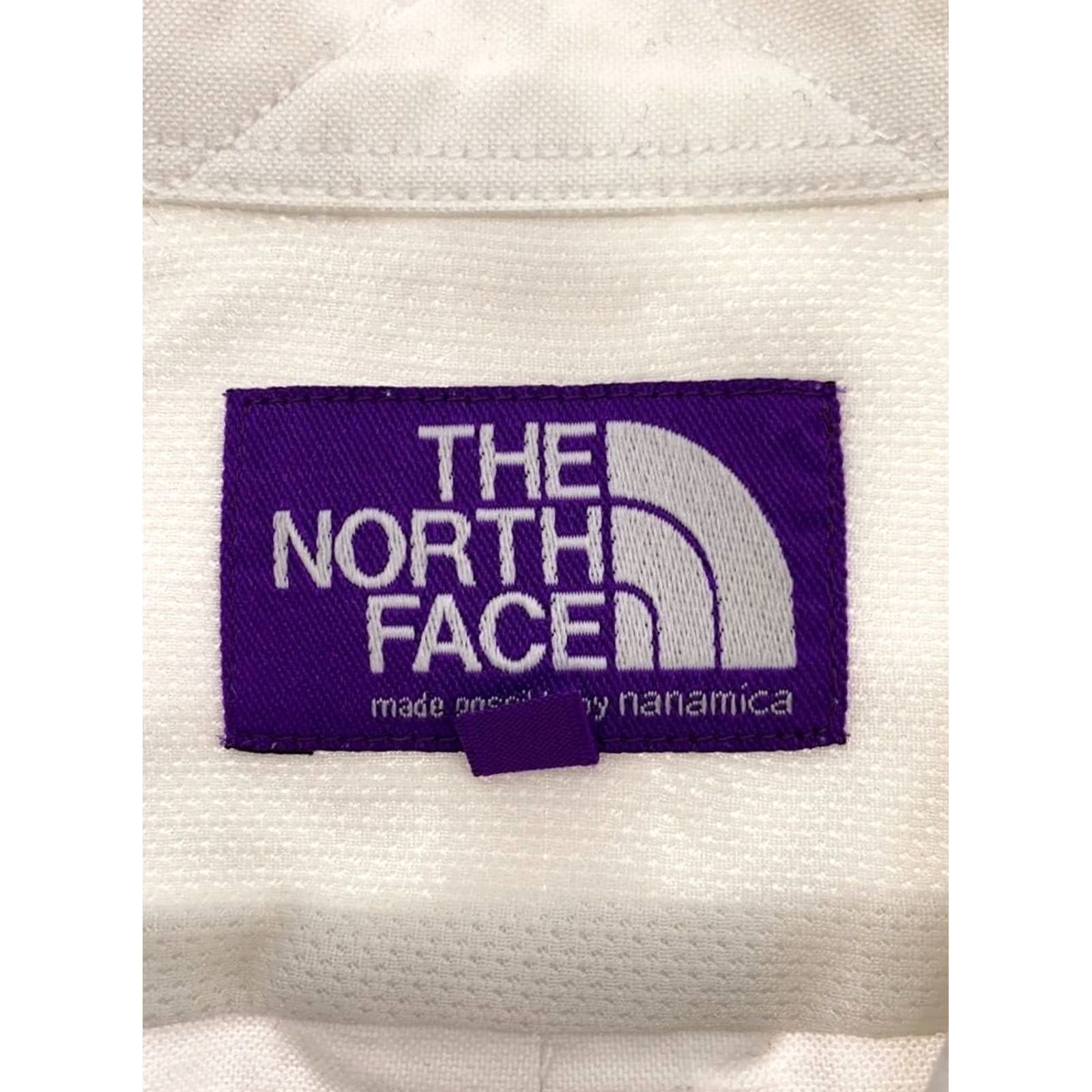 The North Face Purple Label THE NORTH FACE PURPLE LABEL Shirt Men's L Chambray White Cotton Polyester Button-Up Long Sleeve Casual Travel 74cm 56cm Japan Size US L / EU 52-54 / 3 - 3 Thumbnail