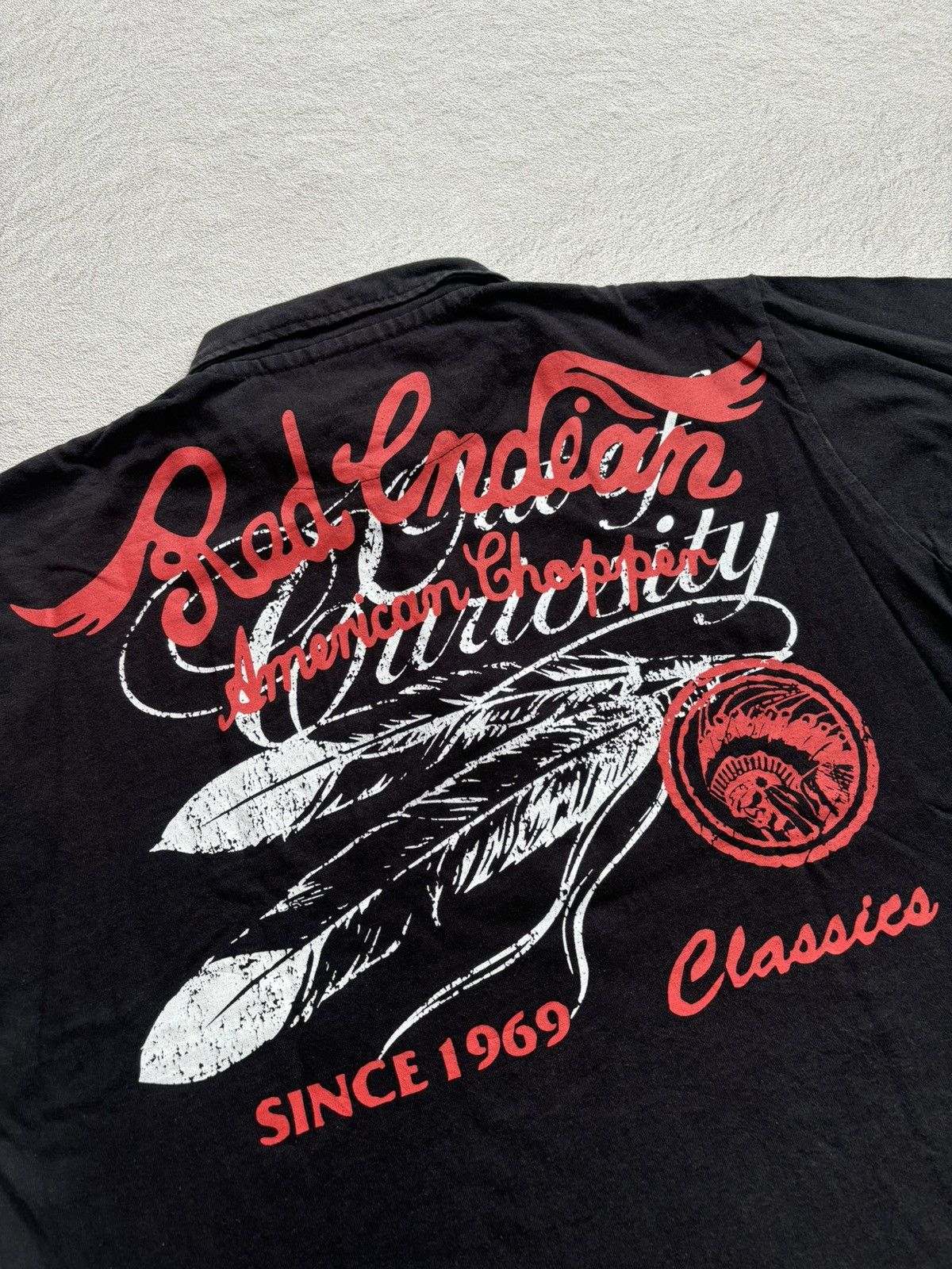 Hysteric Glamour Y2k Lock Heaven Red Indian Shirt Size US XL / EU 56 / 4 - 6 Thumbnail