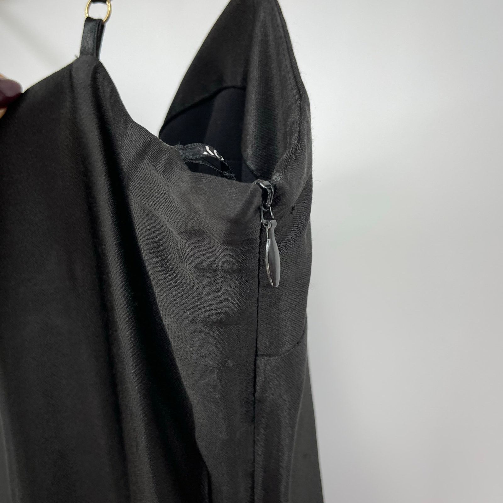 Shona Joy Shona Joy | Thalia Midi Dress Black Asymmetrical Dress 6 Size M / US 6-8 / IT 42-44 - 13 Thumbnail