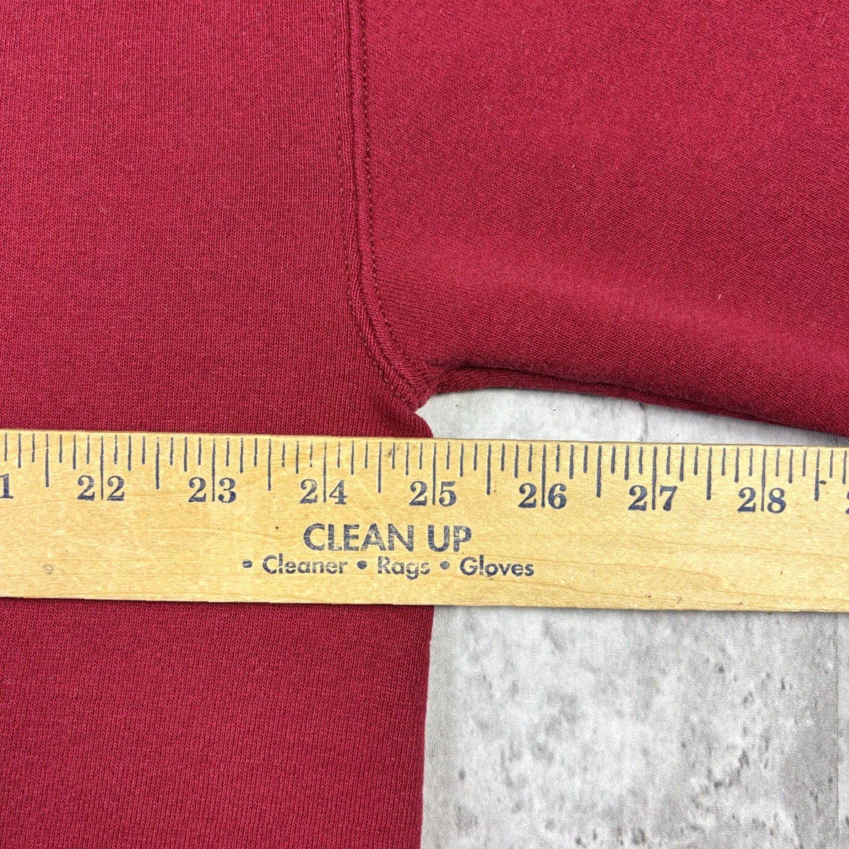 Russell Athletic VINTAGE Russell Athletic Sweatshirt Crew Neck XL Red 90s Mens All Seasons Gym & Training Vintage 90s Size US XL / EU 56 / 4 - 4 Thumbnail