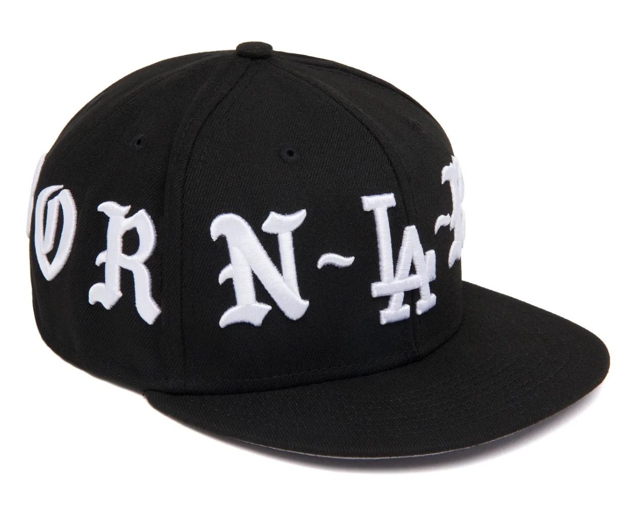 Born X Raised × NFL (size 8) Los Angeles Dodgers NEW ERA CROWN HAT: BLACK size 8 Size ONE SIZE - 5 Thumbnail