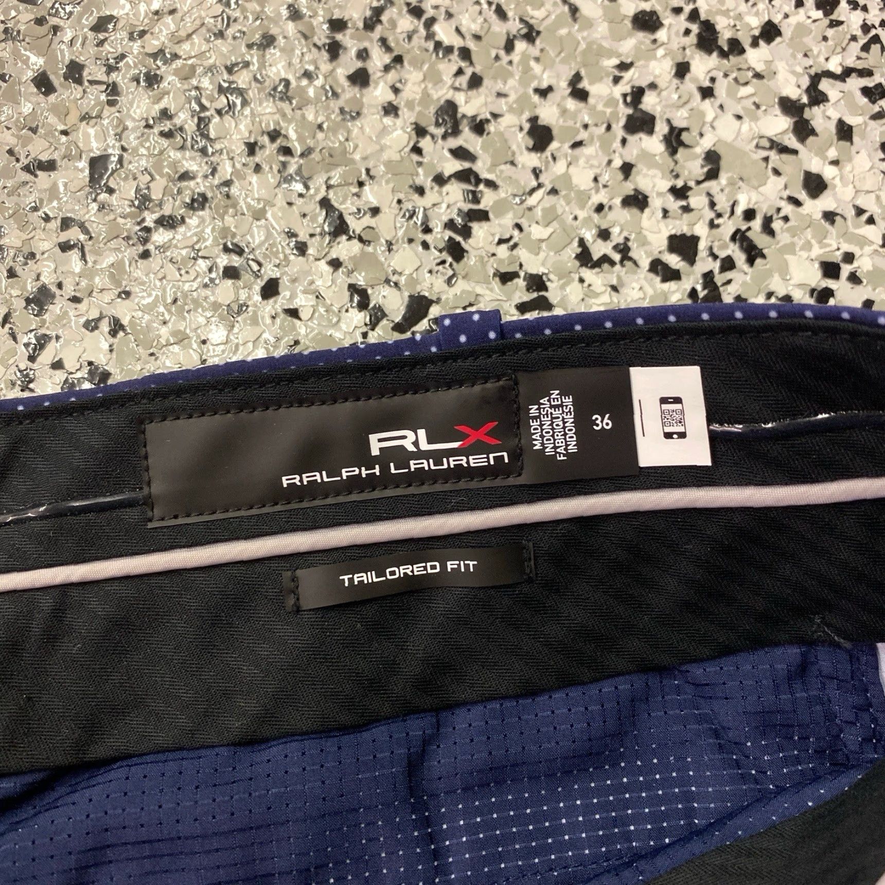 RLX Ralph Lauren **Mens RLX Ralph Lauren Tailored Fit Golf Shorts 36 Blue Stretch** User: **New Ralph Lauren RLX Golf Shorts Tailored Fit 36 Blue Stretch** Size US 36 / EU 52 - 3 Thumbnail