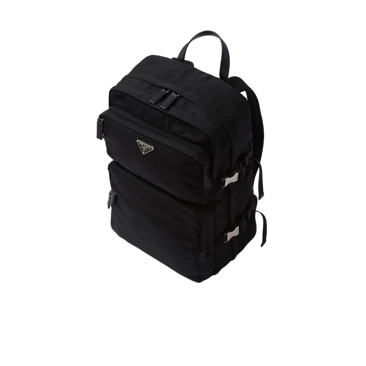 Prada PRADA $3350 Re-Nylon and Saffiano leather backpack New & Aut Size ONE SIZE - 2 Thumbnail
