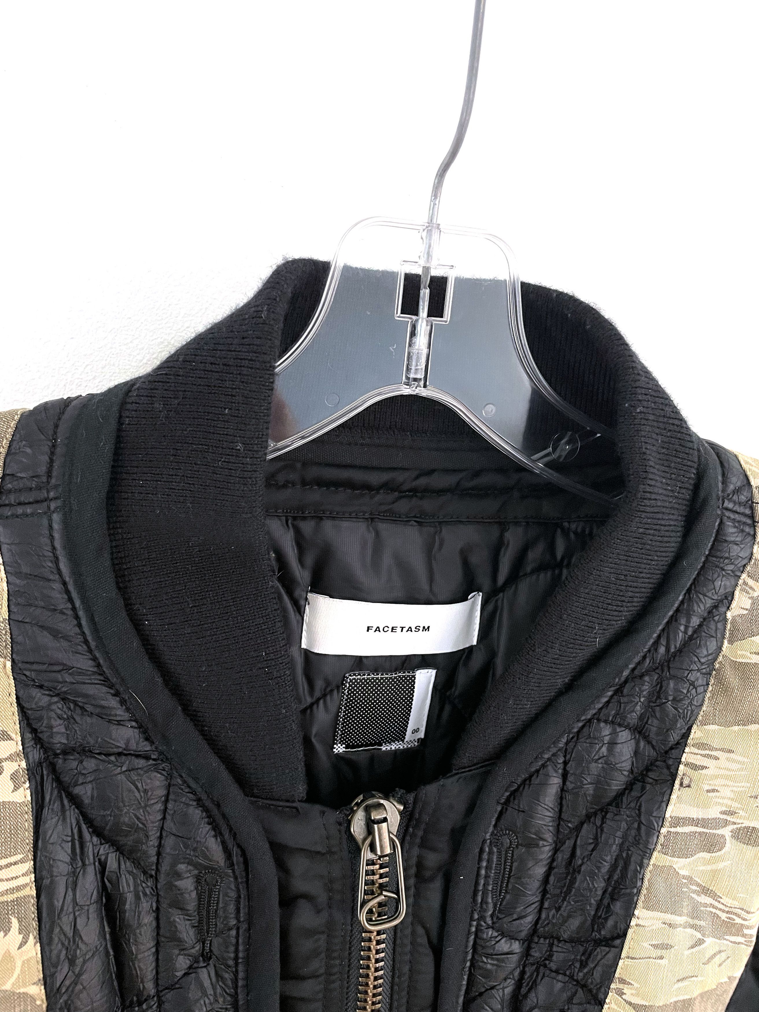 Facetasm AW18 Camo Quilted Bomber Jacket Size US XL / EU 56 / 4 - 3 Thumbnail