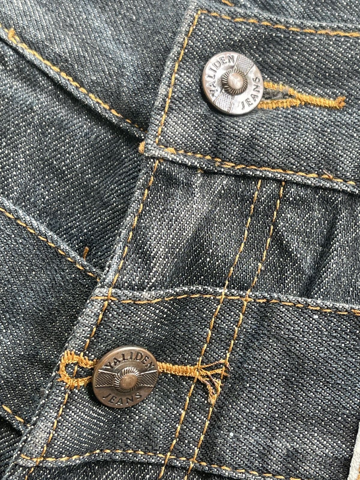 Japanese Brand Vintage Agate Label Double Waist Jeans Size US 32 / EU 48 - 6 Thumbnail