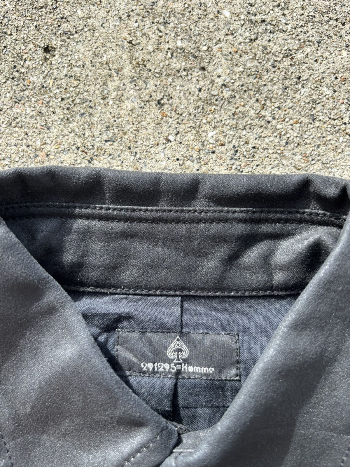 291295=Homme 291295 = Homme Japanese Archival Polyurethane Shell Shirt Size US M / EU 48-50 / 2 - 4 Thumbnail