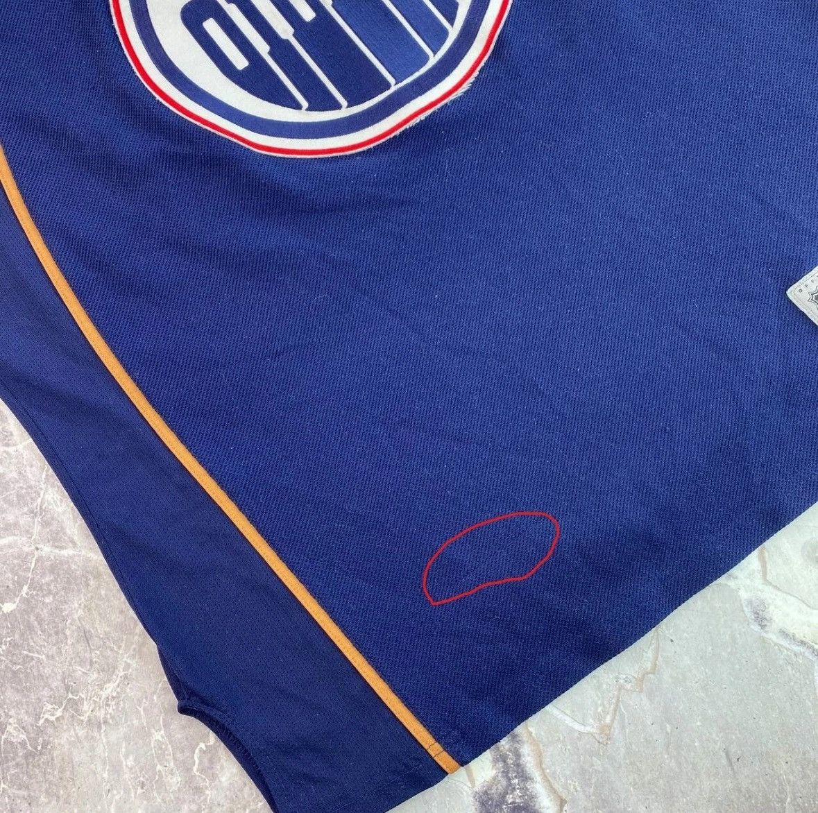 Reebok Reebok Edmonton Oilers #89 Sam Gagner Blue Hockey Jersey XL Size US XL / EU 56 / 4 - 13 Thumbnail