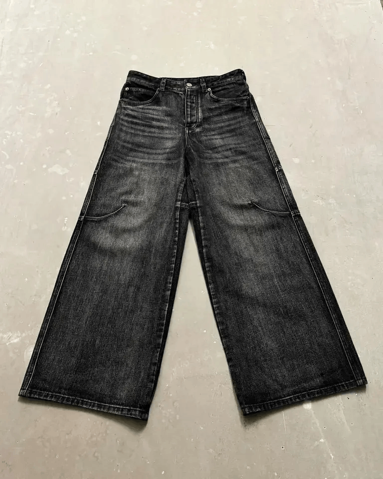 Jean Streetwear Retro Baggy Jeans Size US 30 / EU 46 - 2 Thumbnail