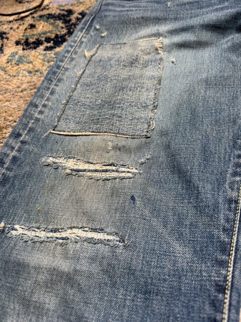 Visvim VISVIM SOCIAL SCULPTURE Wash damaged patch jeans-2506 Size US 36 / EU 52 - 4 Thumbnail