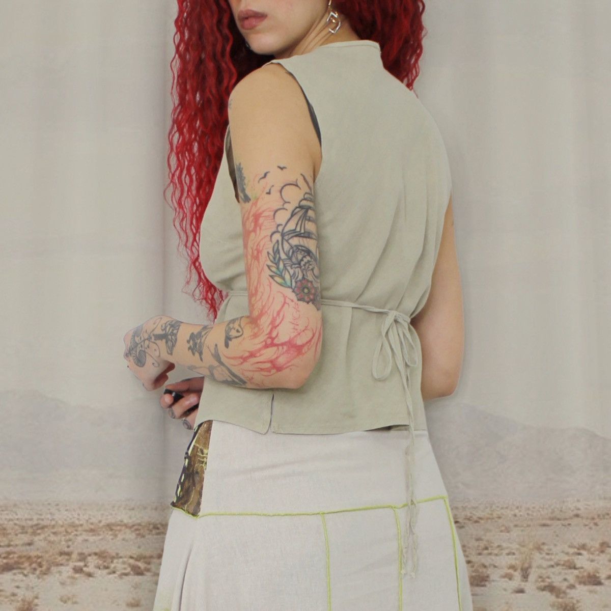 Other 🪲LINEN WRAP TOP🪲 Size M / US 6-8 / IT 42-44 - 3 Thumbnail