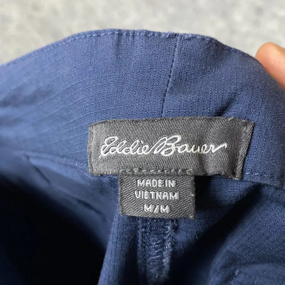 Eddie Bauer Eddie Bauer Cargo Pants Medium Capri Women's Blue Cotton M Size 32" / US 10 / IT 46 - 9 Thumbnail