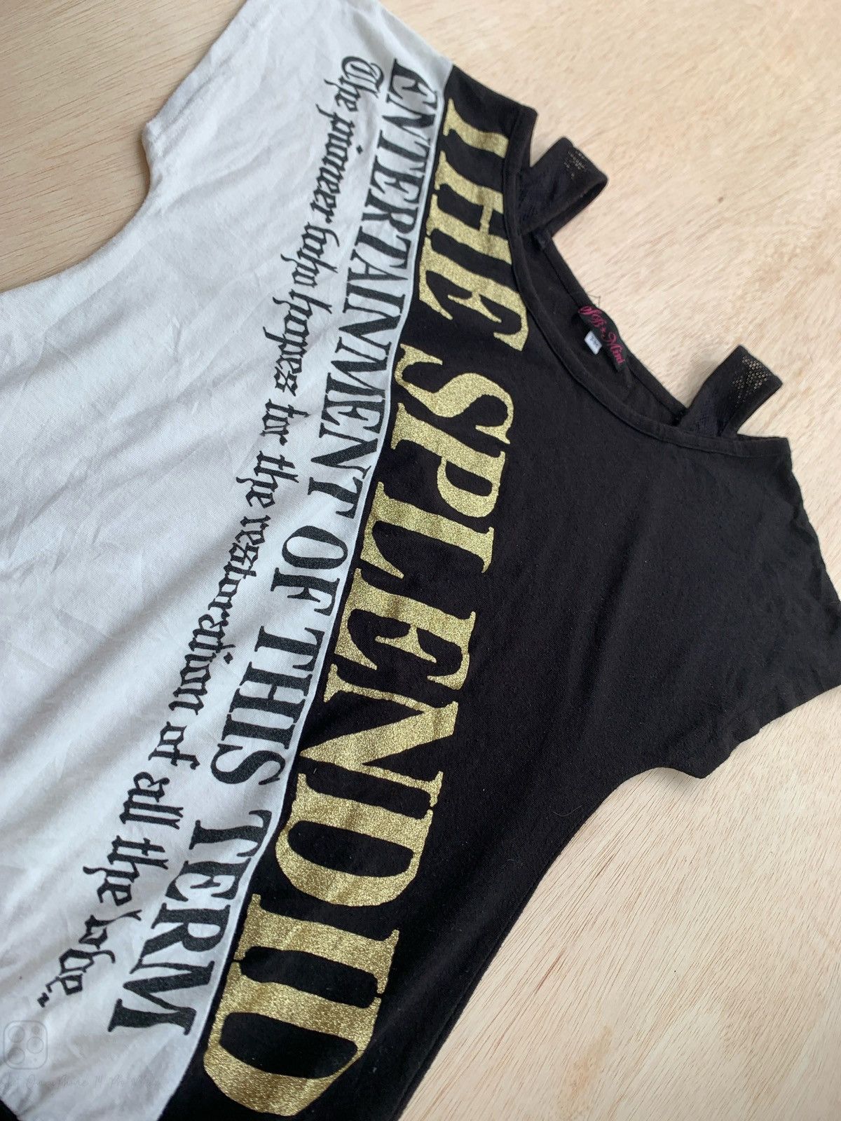 Japanese Brand Y2k The Splendid ifsixwasnine Punk style Tshirt Size L / US 10 / IT 46 - 2 Thumbnail