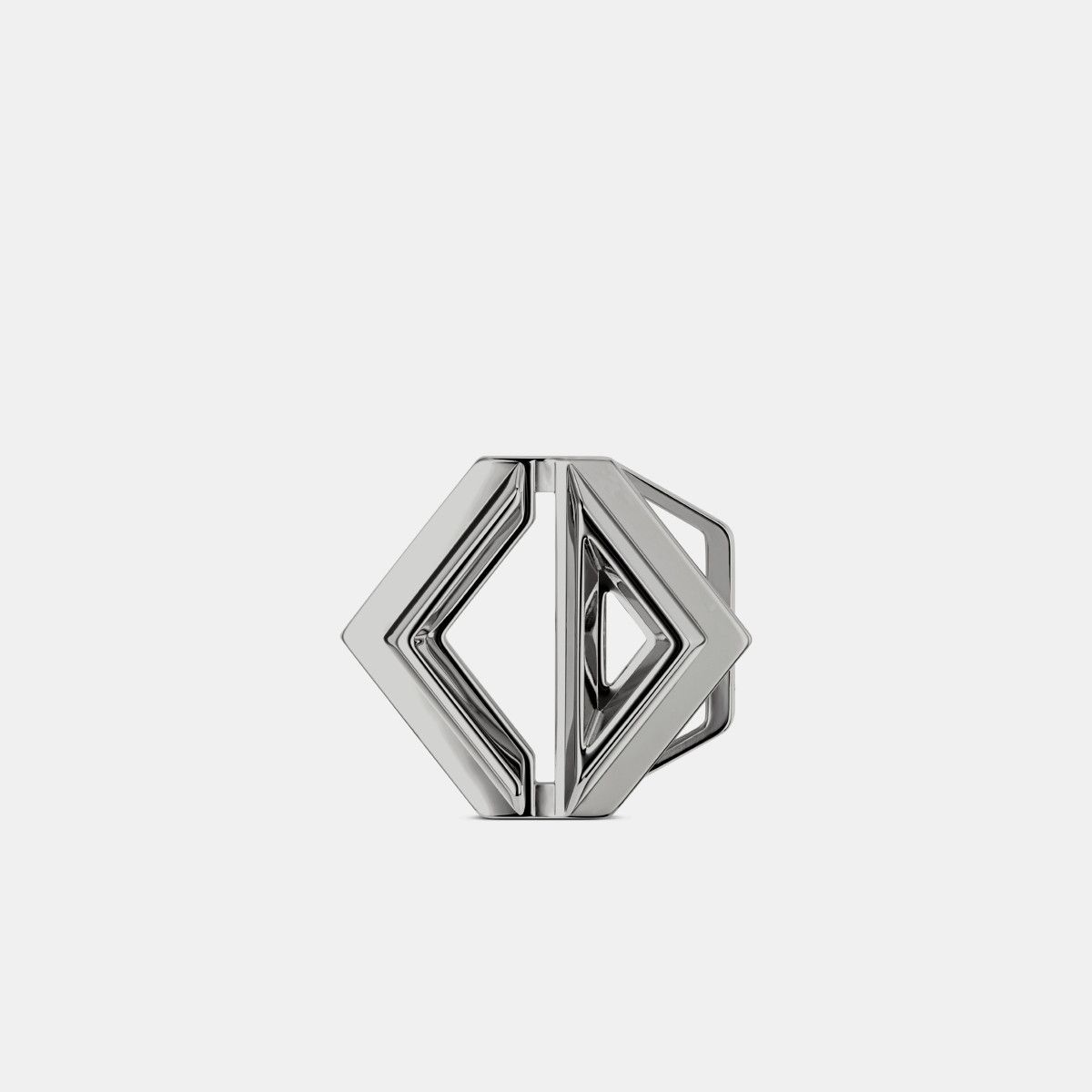 Dior o1bcso1str0126 Size: OS/Cd Diamond Belt Buckle in Silver Size ONE SIZE - 1 Thumbnail