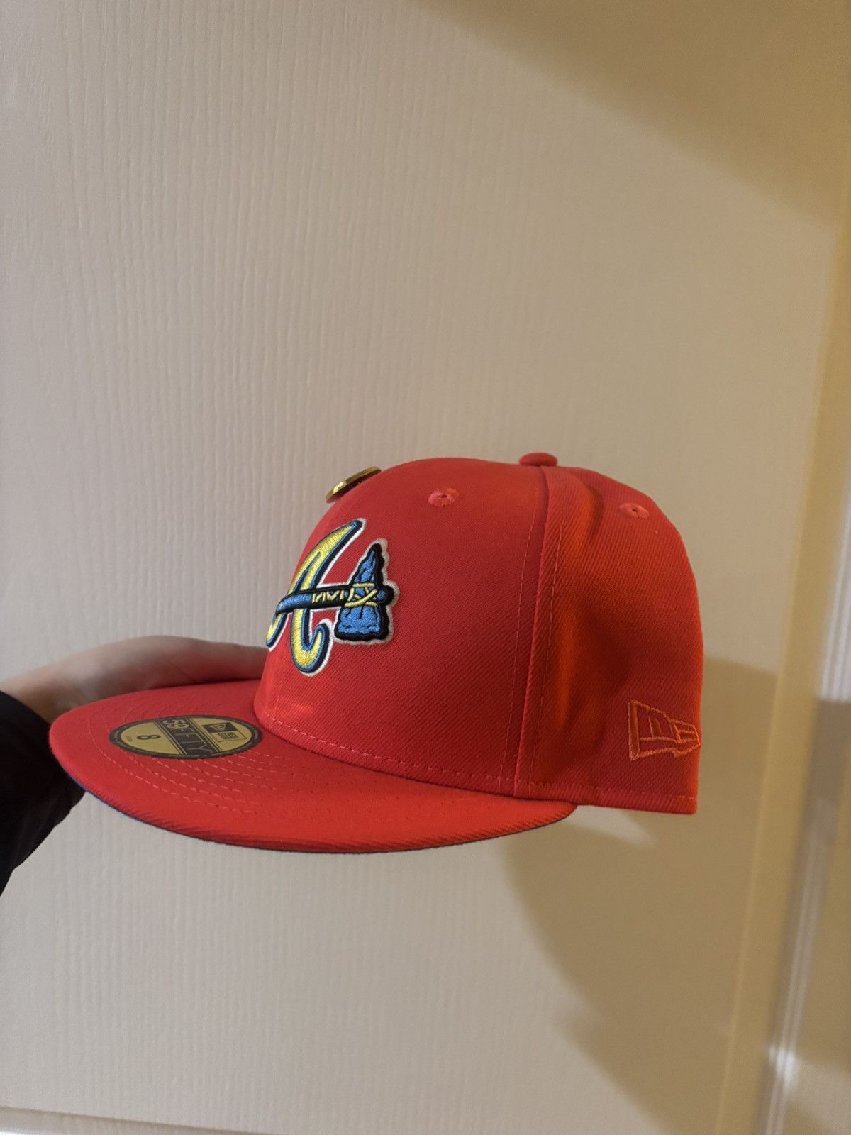 Other Capsule Hats x New Era Atlanta Braves Hot Rod Tomahawk Size ONE SIZE - 4 Thumbnail