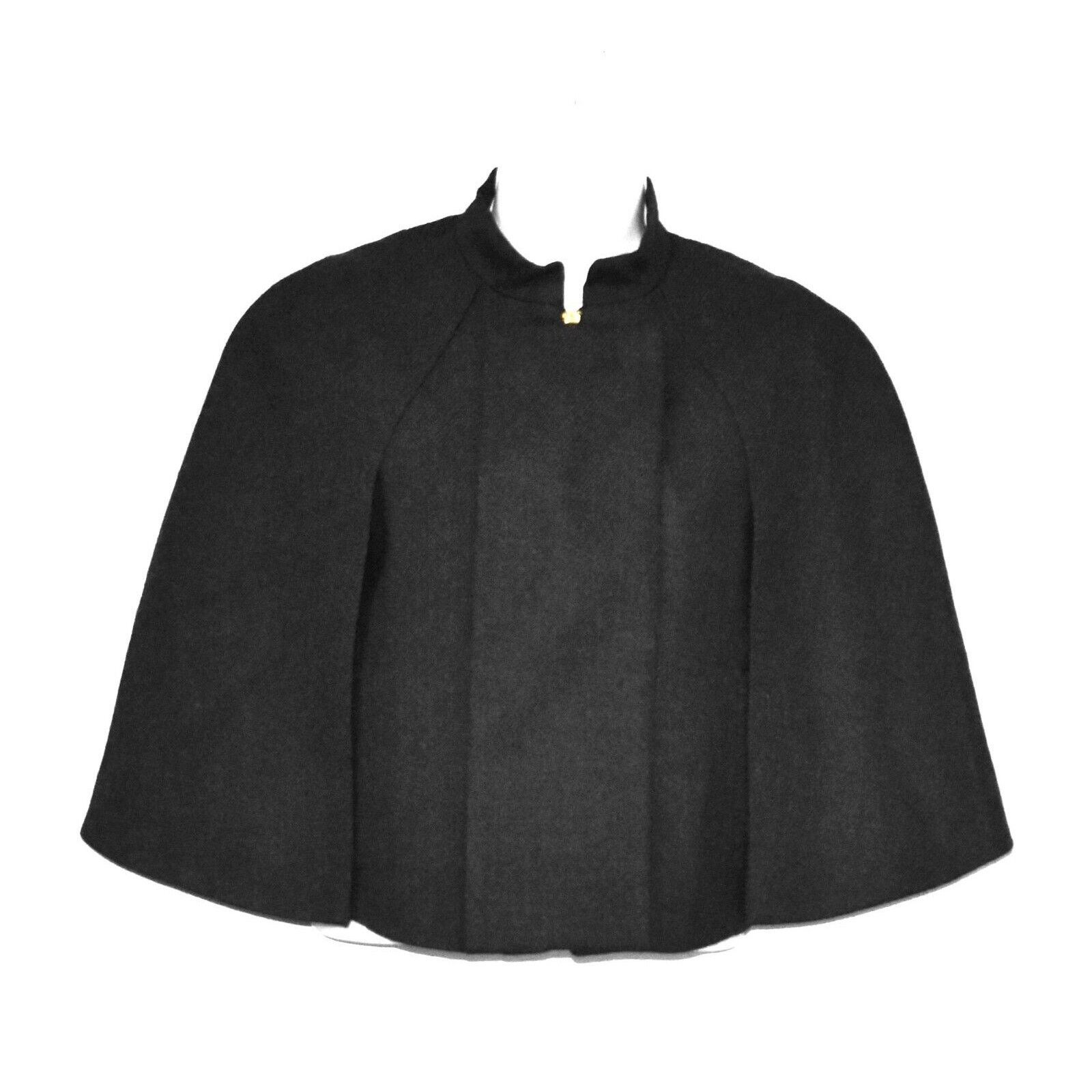 Bcbgmaxazria NEW BCBG MAXAZRIA Charcoal Wool Full Zip Cape Jacket Sz XXS Size XL / US 12-14 / IT 48-50 - 2 Thumbnail