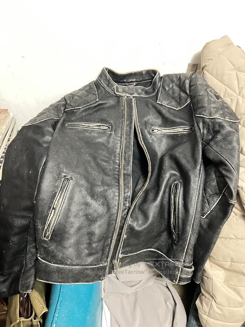 Other Schott Vintage motorcycle leather jacket Size US XL / EU 56 / 4 - 2 Thumbnail