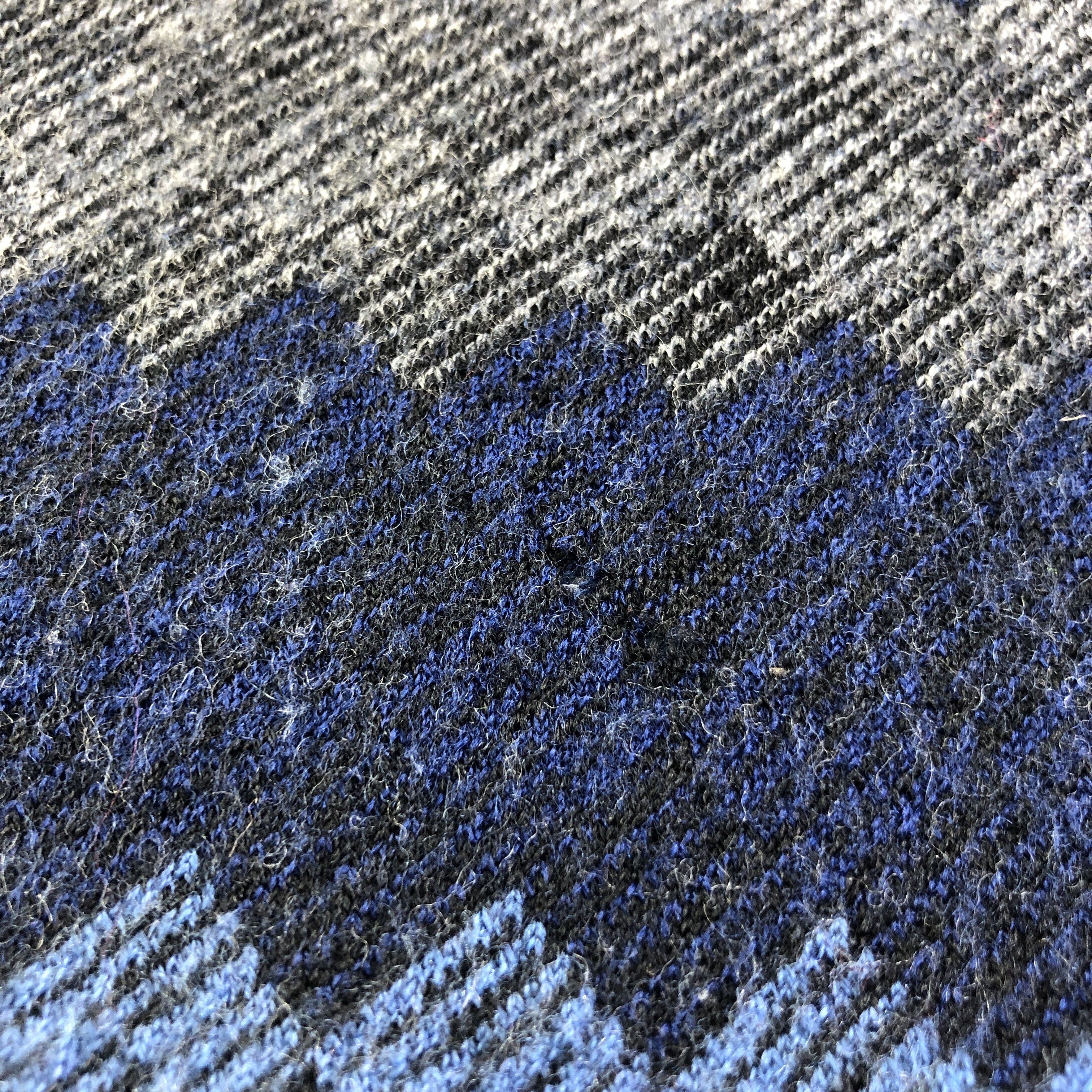 Hiroko Koshino Homme Hiroko Koshino Wool Scarf Muffler V2755 Size ONE SIZE - 8 Thumbnail