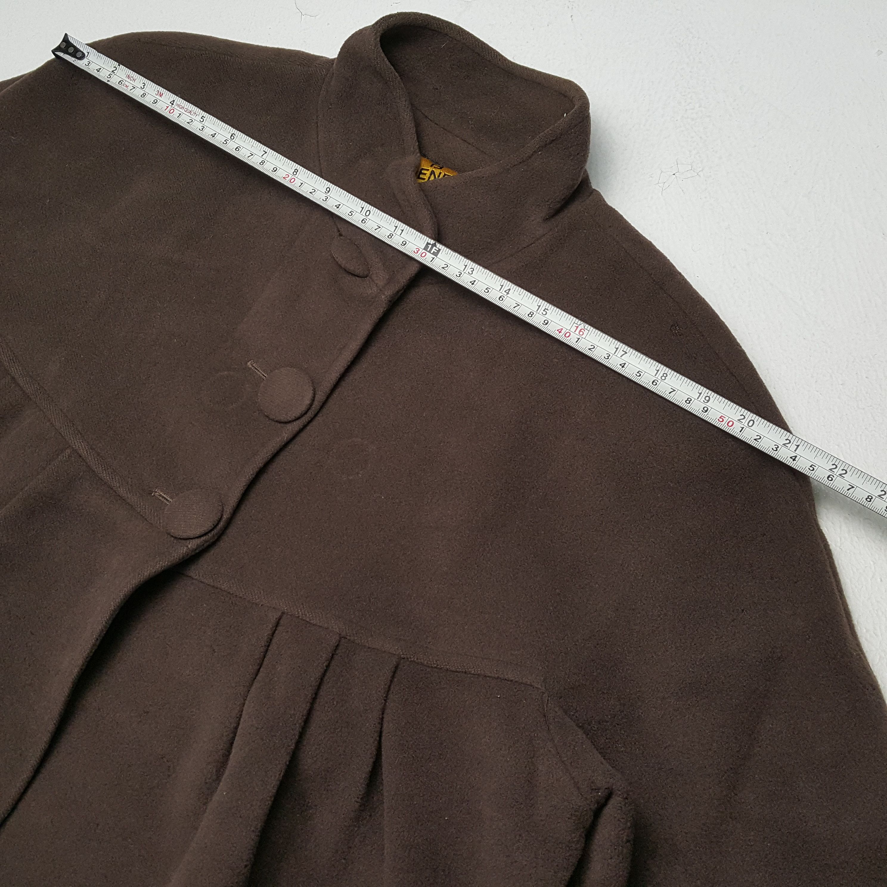 Fendi × Vintage FENDI Luxury Fashion Brand Trench Coat Jacket Size L / US 10 / IT 46 - 4 Thumbnail