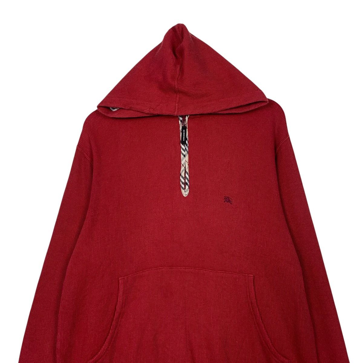Burberry Burberry London Red Nova Check Hoodie Size US L / EU 52-54 / 3 - 2 Thumbnail