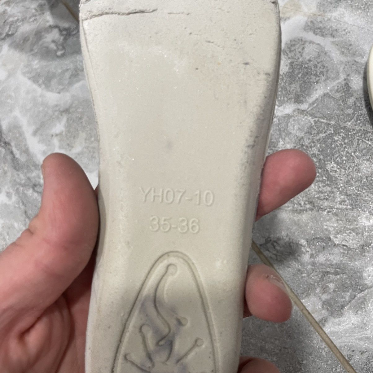 Vintage 24 cm Vintage white Alexander McQueen sneakers boots shoes Size US 5.5 / EU 38 - 13 Thumbnail