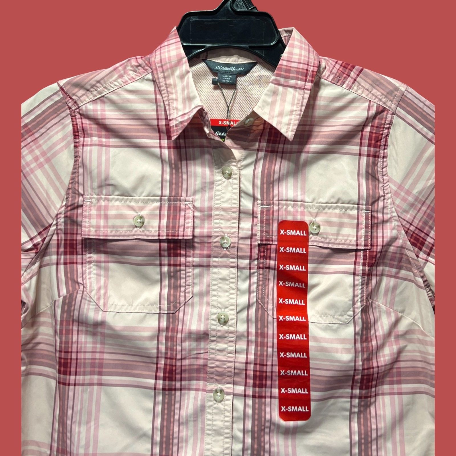 Other Eddie Bauer - Women's Moisture Wicking Short Sleeve Shirt - Size XS / US 0-2 / IT 36-38 - 16 Thumbnail