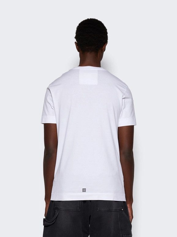 Givenchy o1mle0326 Slim Fit Tee Shirt in White Size US XL / EU 56 / 4 - 5 Thumbnail