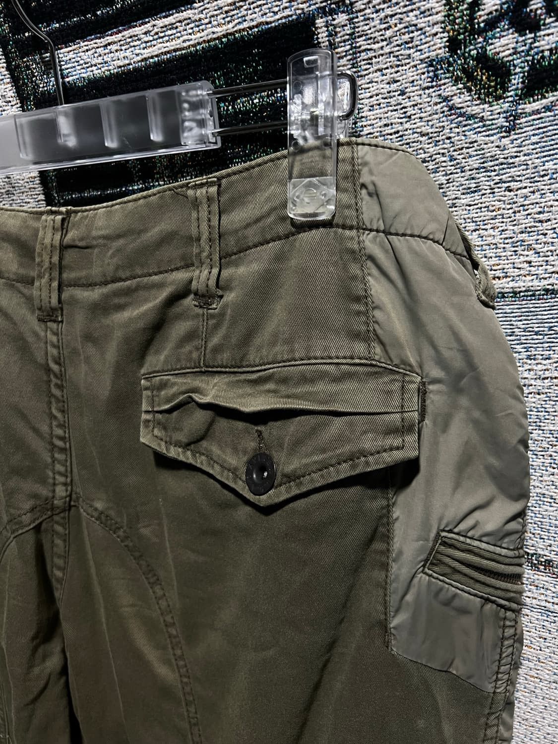 Avirex (SOLD OUT) Avirex y2k multi-fabric parachute cargo pants Size US 34 / EU 50 - 6 Thumbnail