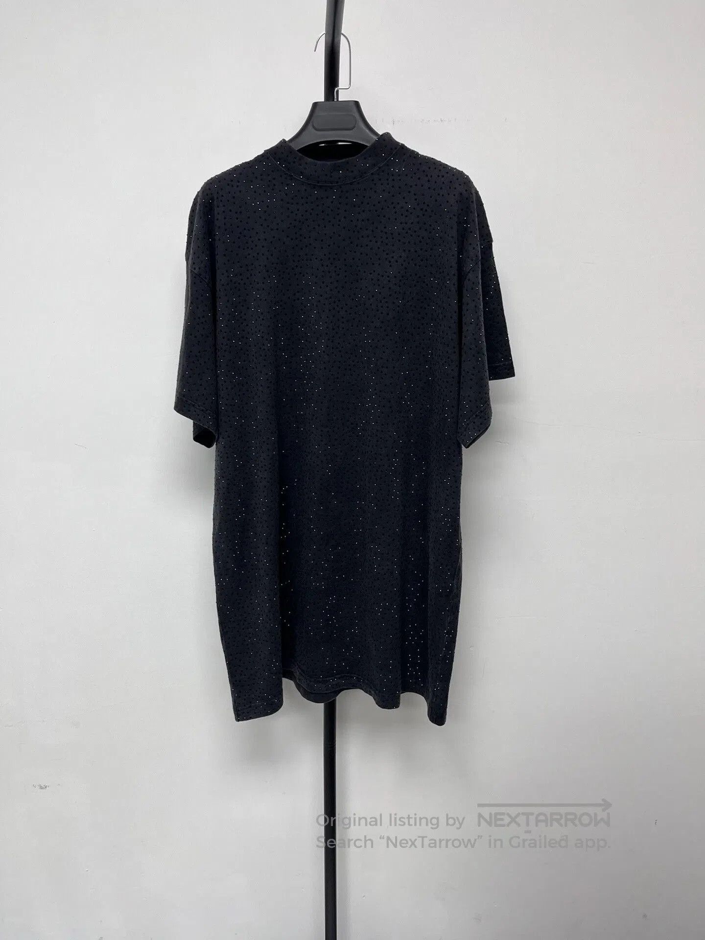 Balenciaga balenciaga rhinestone short sleeve unisex top. Size US M / EU 48-50 / 2 - 1 Thumbnail