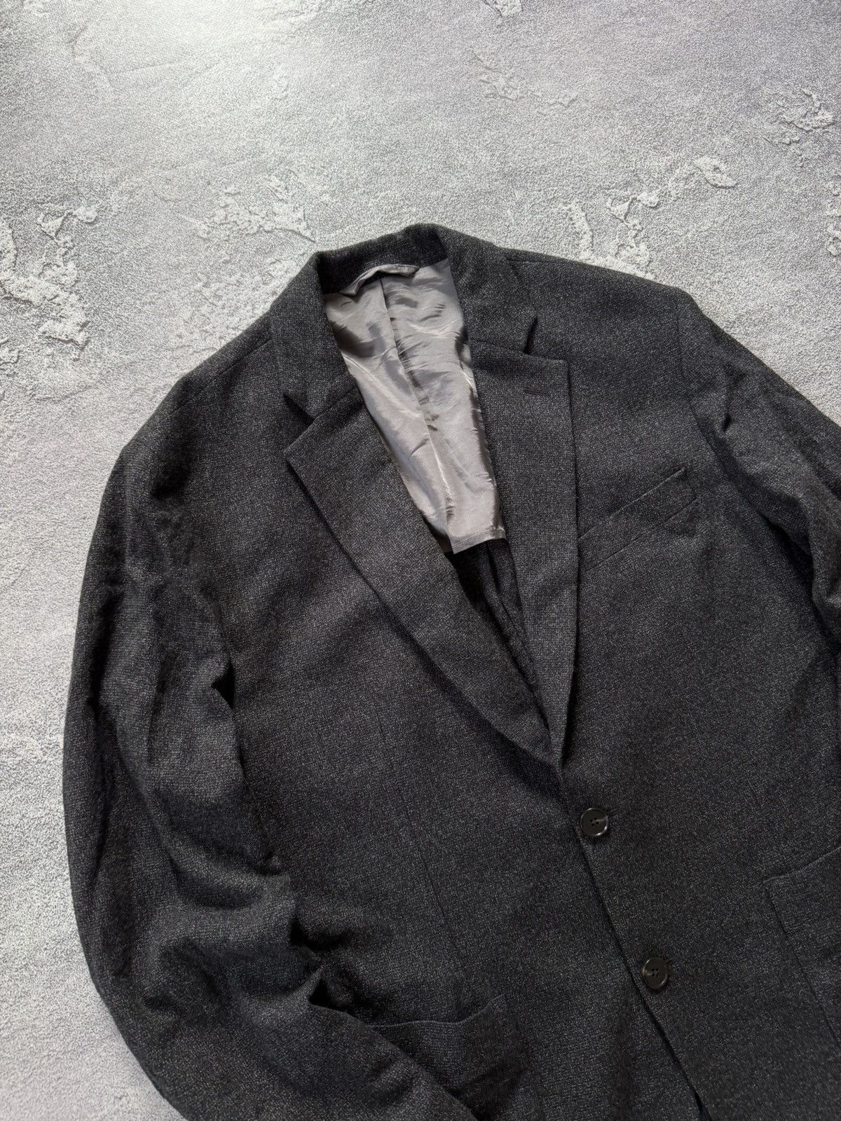 Designer × J.Lindeberg J.Lindeberg 50size blazer jacket Hopper PP unc 2 tone wool Size 50R - 2 Thumbnail