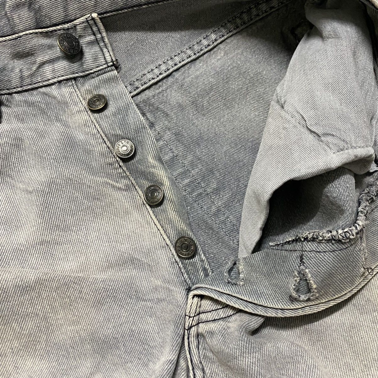 Levi's Vintage Levis 501 Blank Grunge Jeans Size US 30 / EU 46 - 21 Thumbnail