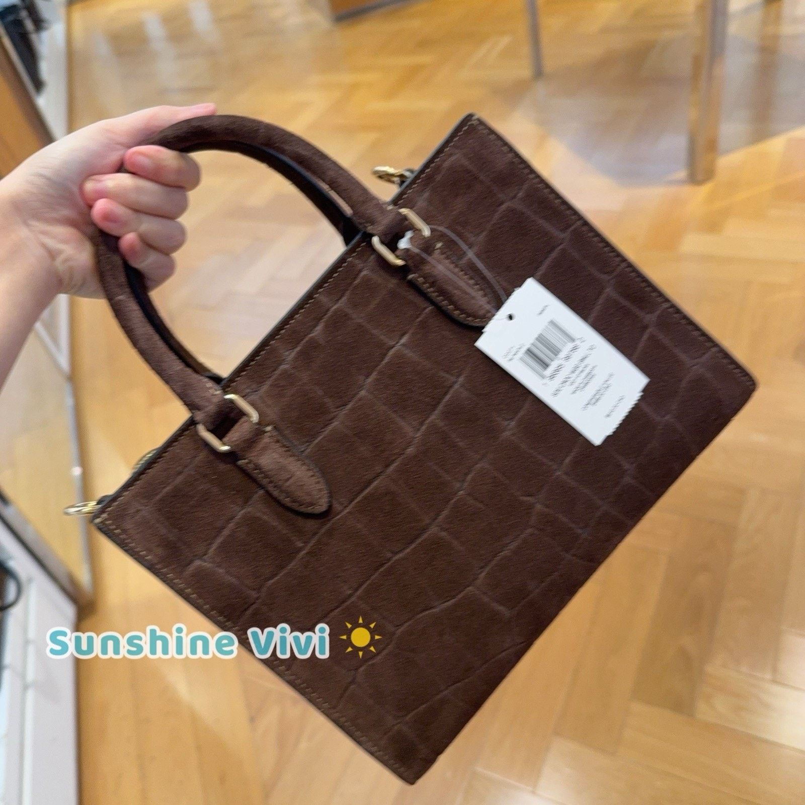 Coach NWT Coach Maggie Small Tote Bag CCC71 Gold/Maple Size ONE SIZE - 3 Thumbnail