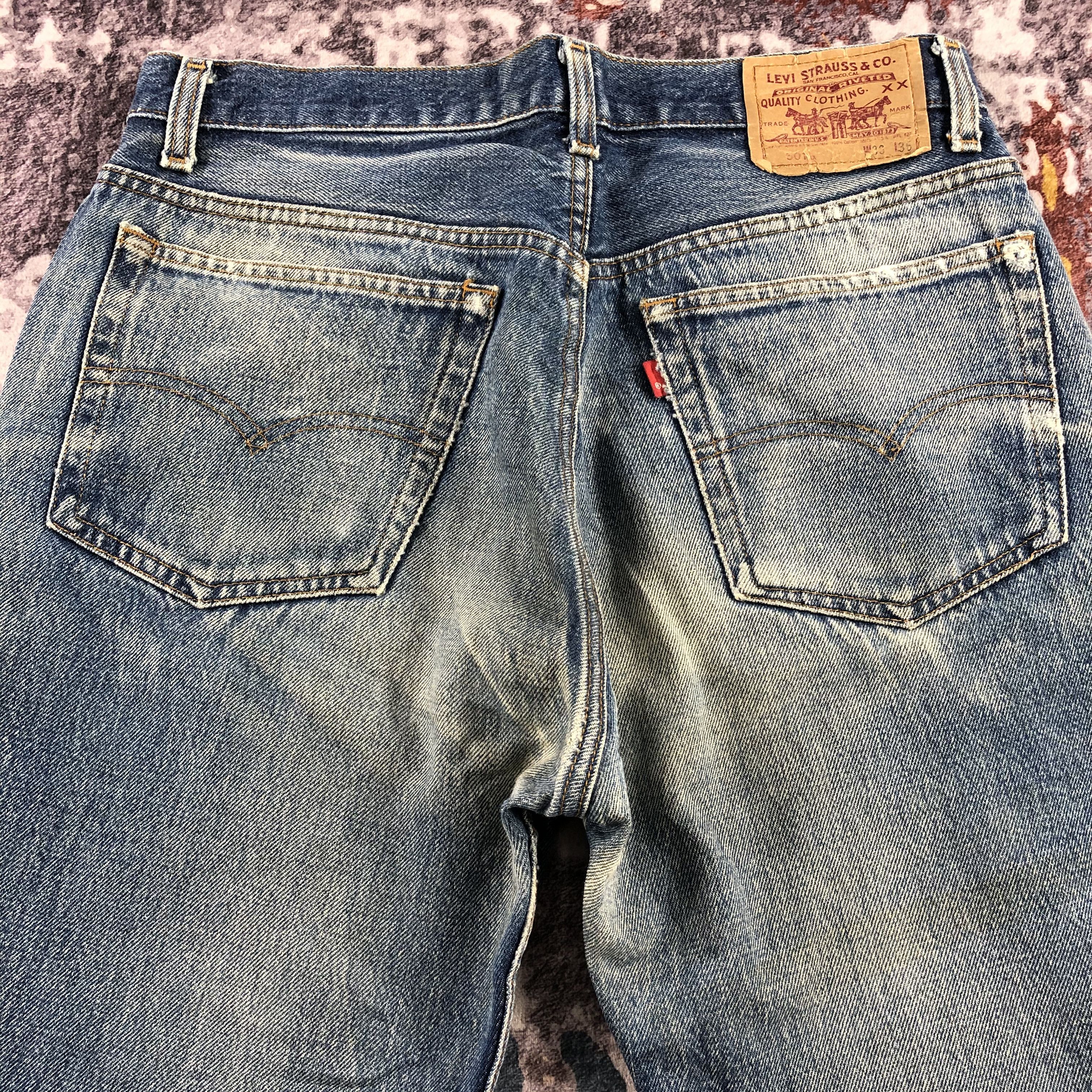 Levi's × Vintage Vintage 90s Levis 501 Jeans-JM2848 Size US 31 - 5 Thumbnail