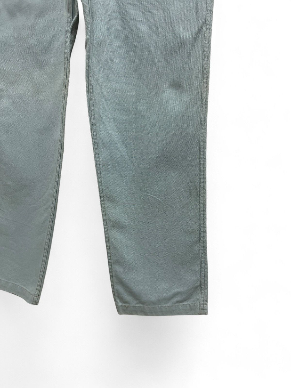 Post Overalls Vintage Post O’Alls Pantograph Work Pant Light Blue Canvas Size US 31 - 2 Thumbnail