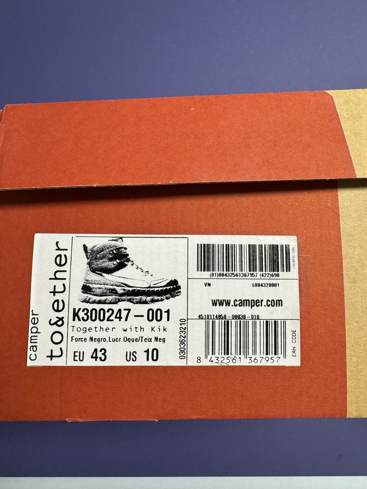 CamperLab × Kiko Kostadinov Goretex Teix Boots Size US 10 / EU 43 - 10 Thumbnail