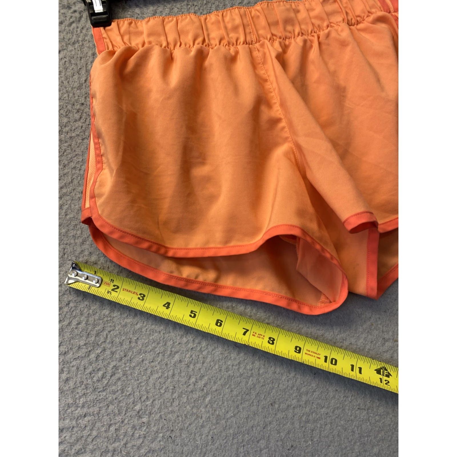 Adidas ADIDAS Climalite Running Short Women’s Activewear S Orange Three Stripe Size 28" / US 6 / IT 42 - 7 Thumbnail