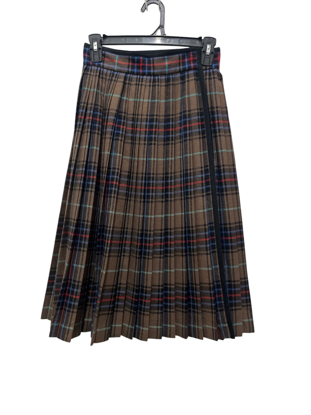 Yves Saint Laurent Vintage Yves Saint Laurent Paris YSL Wool Tartan Skirt Women Size 25" / US 0 / IT 36 - 1 Thumbnail