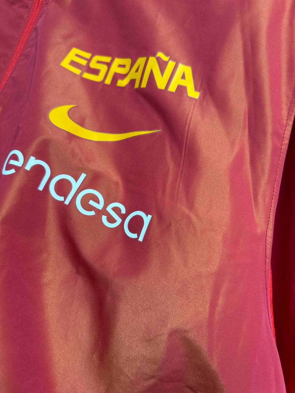 Nike Nike Spain Basketball Team 2014 2015 Jacket Windbreaker Size US XXL / EU 58 / 5 - 4 Thumbnail