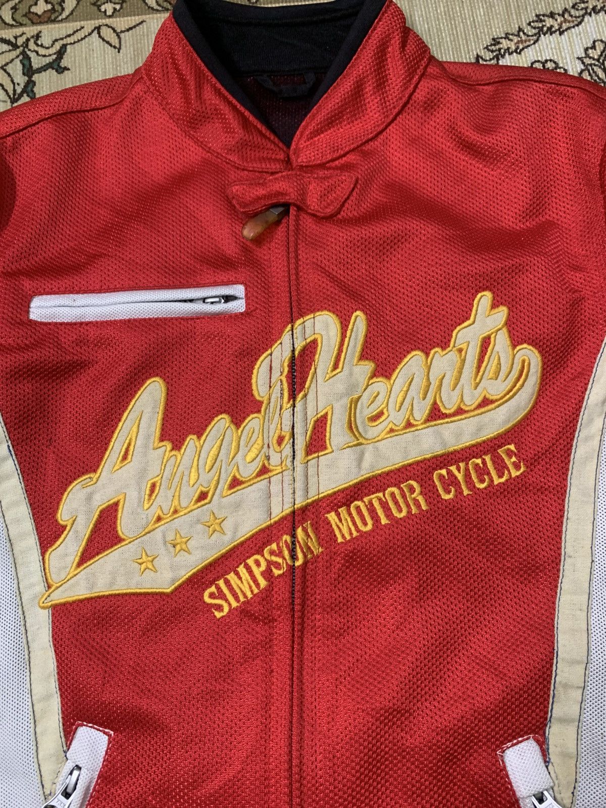Sports Specialties VINTAGE SIMPSON MOTOR CYCLE JACKET Size US M / EU 48-50 / 2 - 8 Thumbnail
