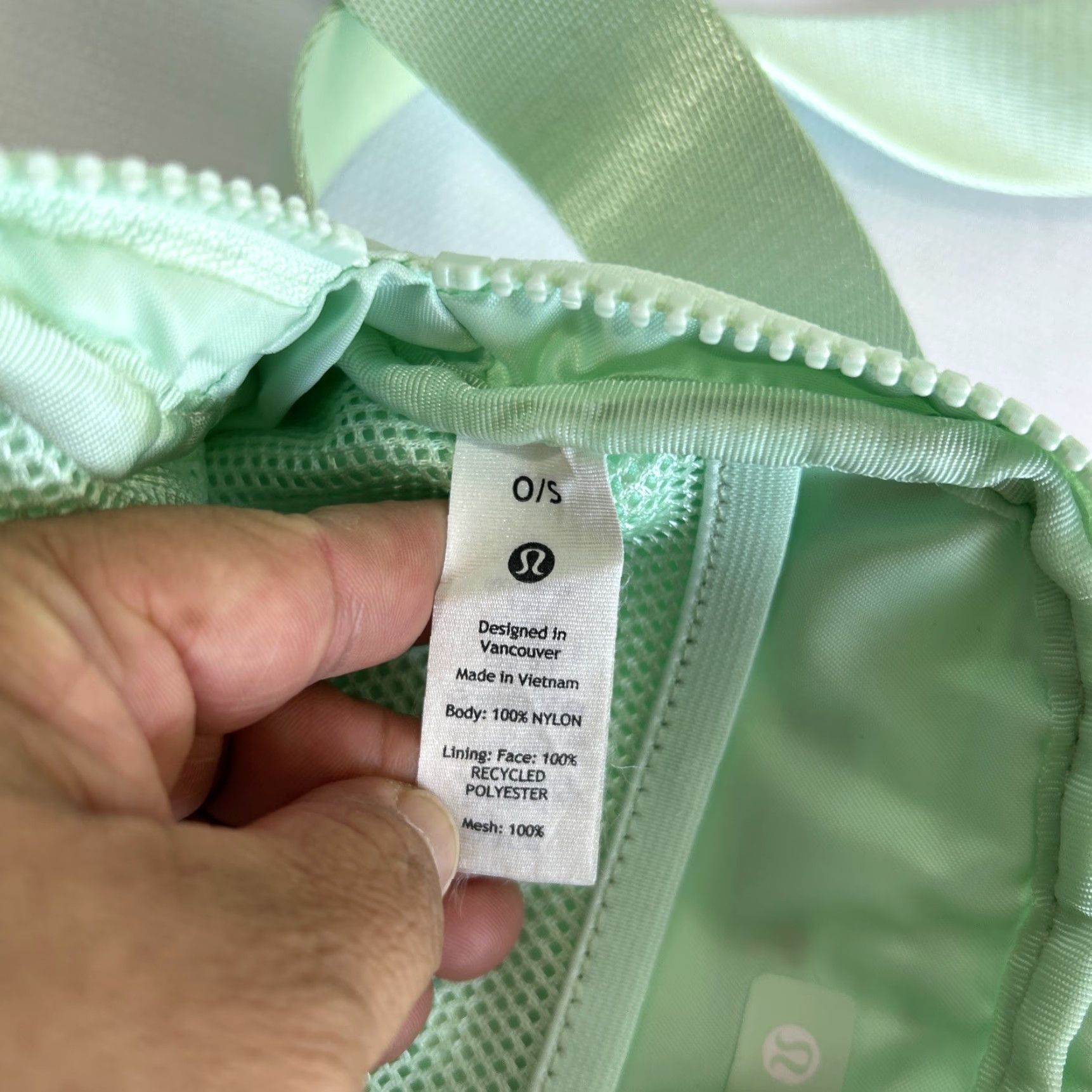 Lululemon LULULEMON Everywhere Belt Bag Women Mint Green Nylon Size ONE SIZE - 8 Thumbnail