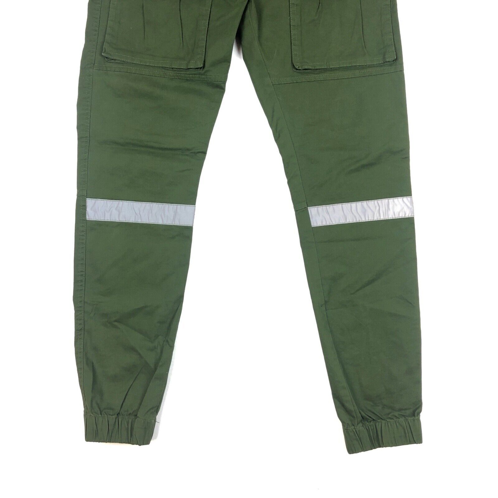 Blanc Noir Maison Noir Premium Jogger Cargo Olive Green Pants Bottoms Size US 30 / EU 46 - 3 Thumbnail