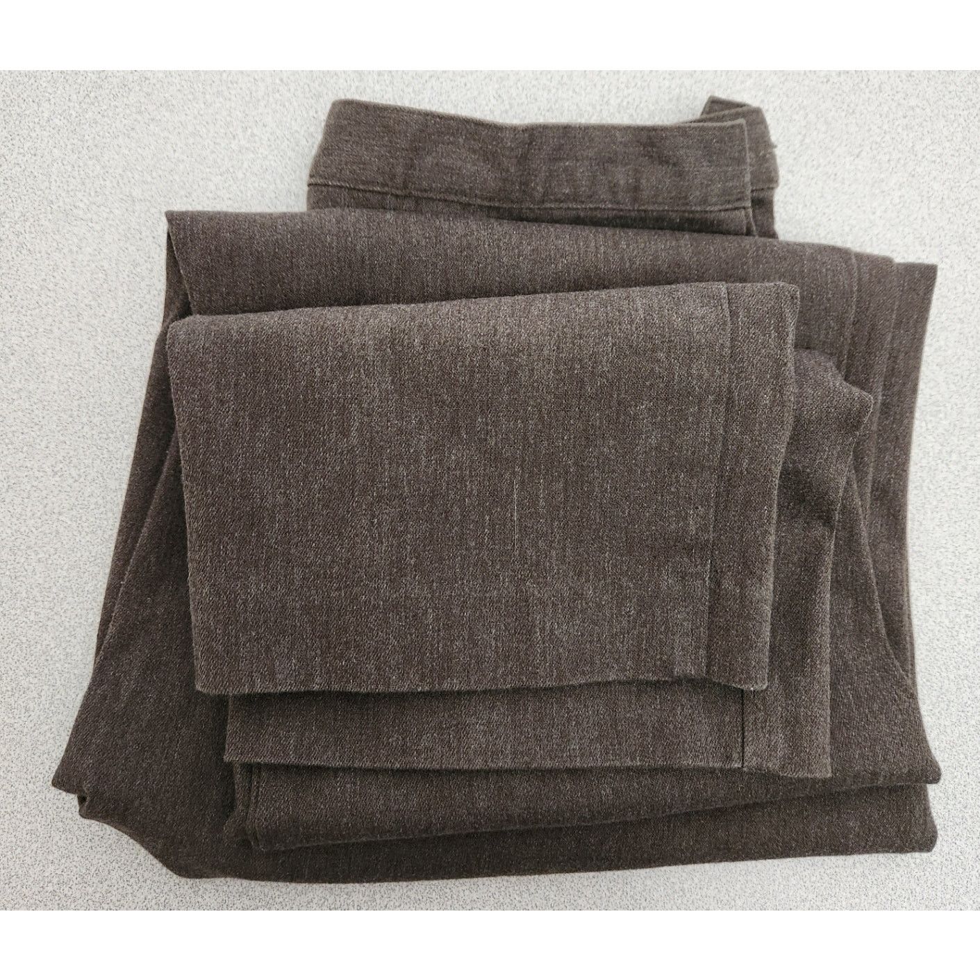 Old Navy Old Navy Brown Flat Front Button Side Zip Closure Pants 10A Size 28" / US 6 / IT 42 - 5 Thumbnail